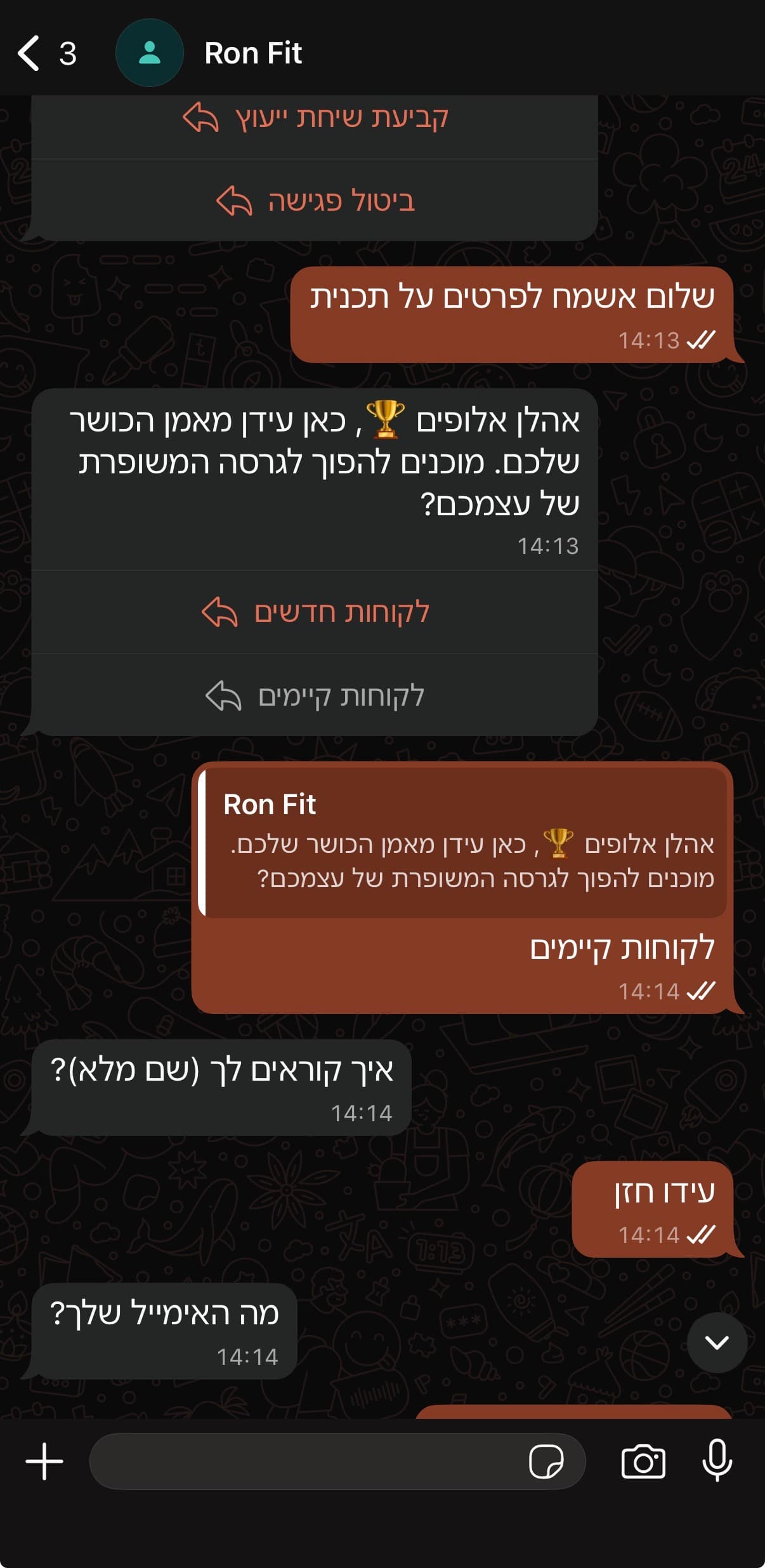 שיחת צ'אטבוט 2